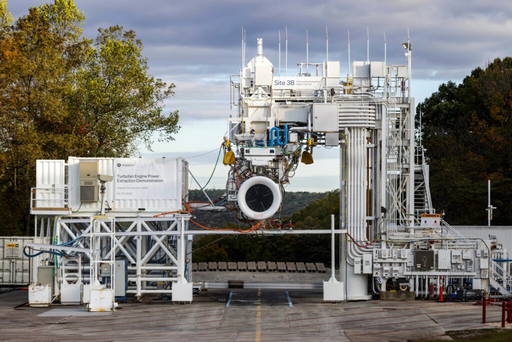 NASA, GE Aerospace Hybrid Engine System Marks Successful Test 