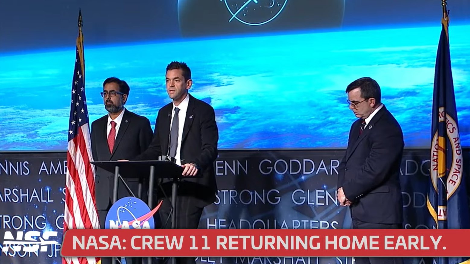 NASA Pulls Crew-11 From ISS Early Due to Medical Issue