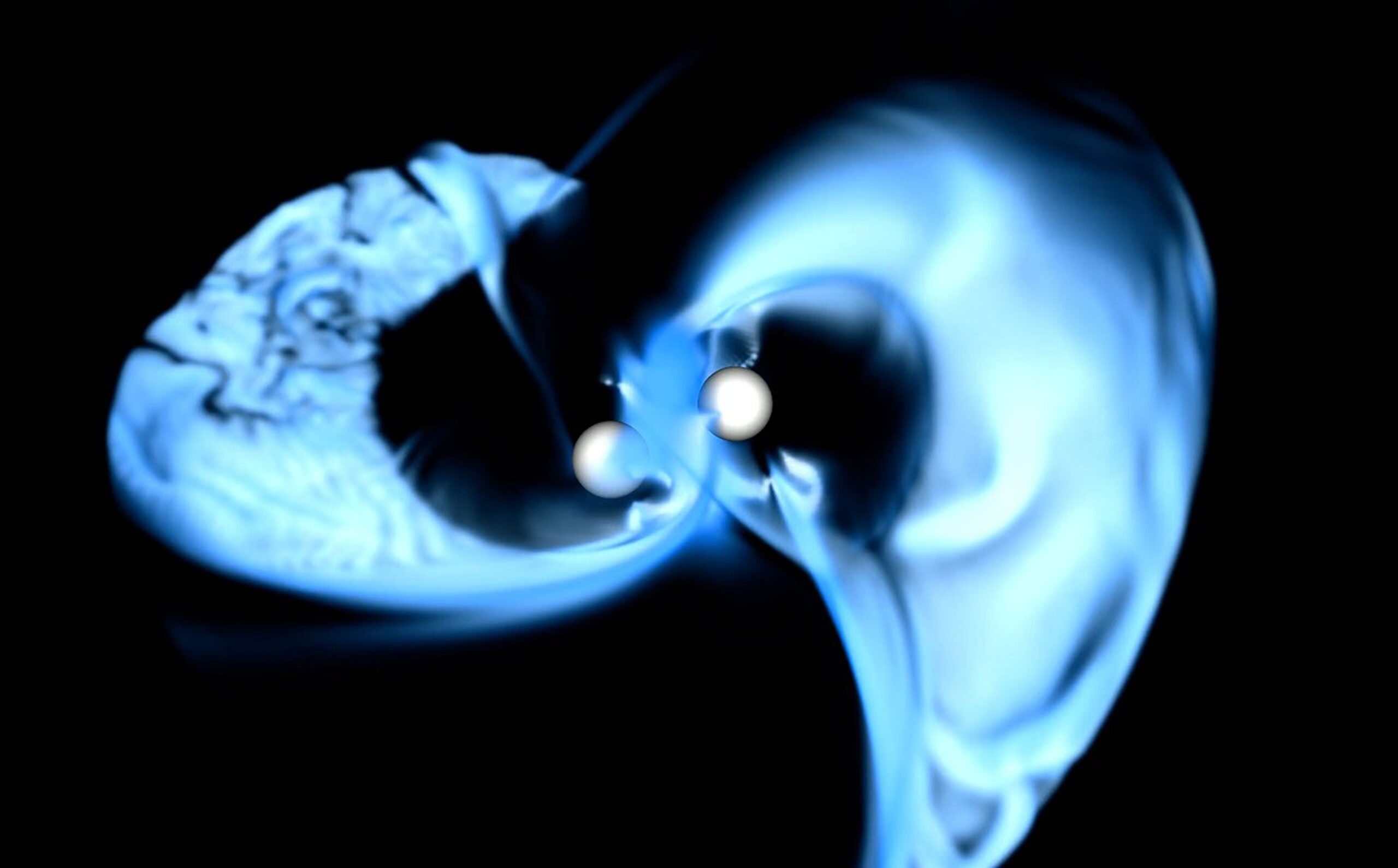 NASA Researchers Probe Tangled Magnetospheres of Merging Neutron Stars