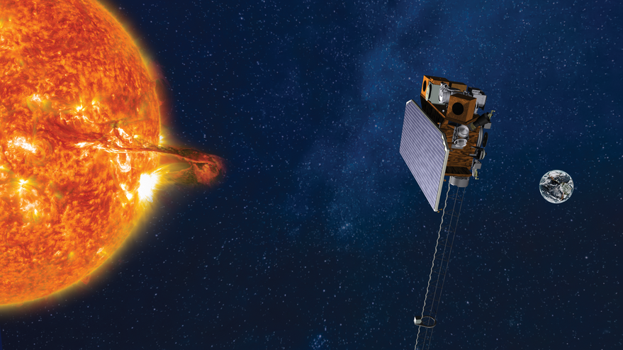NOAA solar observatory reaches Lagrange point 1
