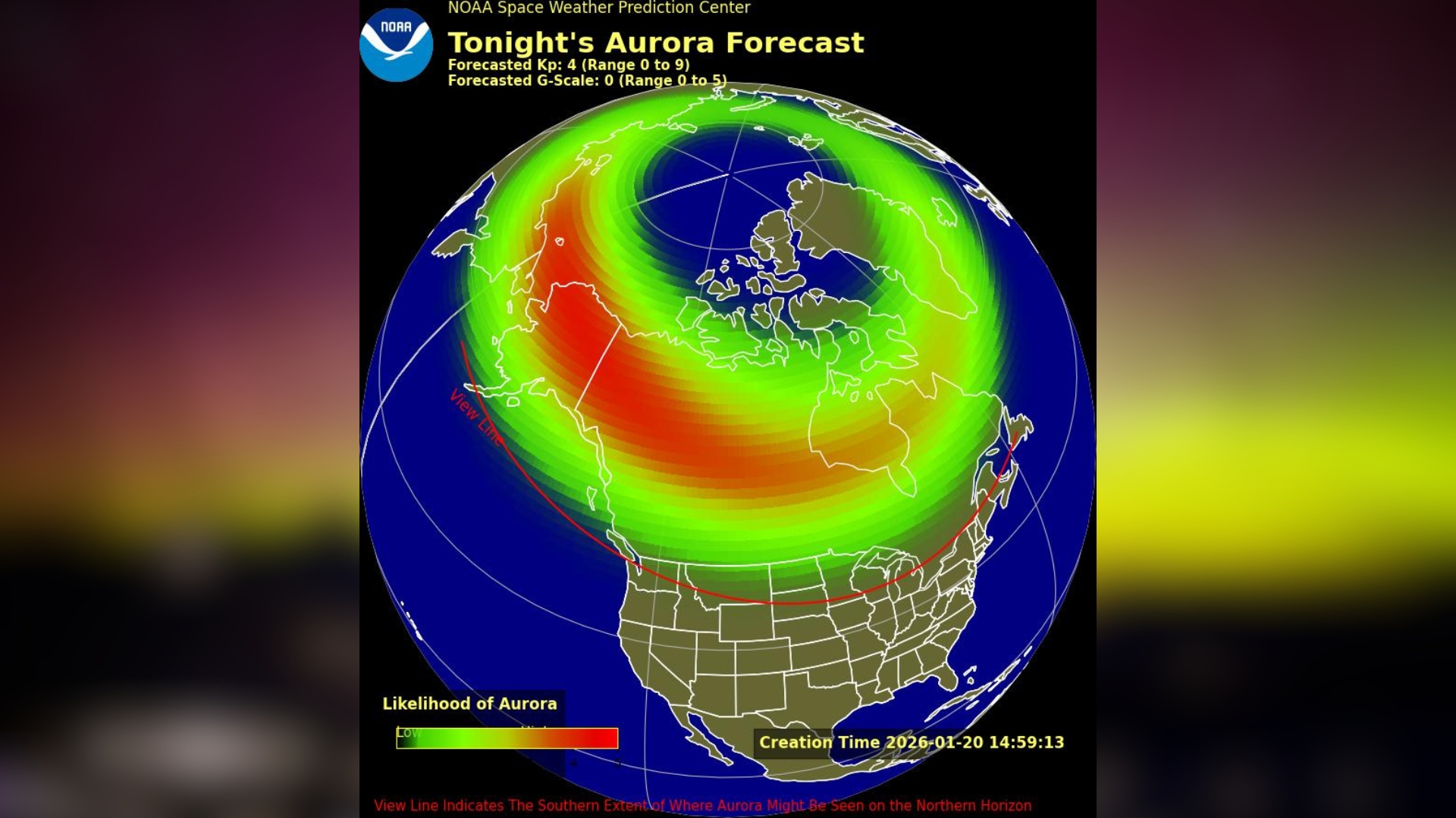 Northern lights may be visible in 10 states tonight as Earth's magnetic field 'rings like a bell' after CME impact