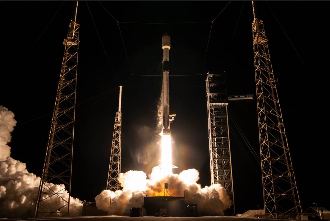 SpaceX launches GPS satellite for U.S. Space Force