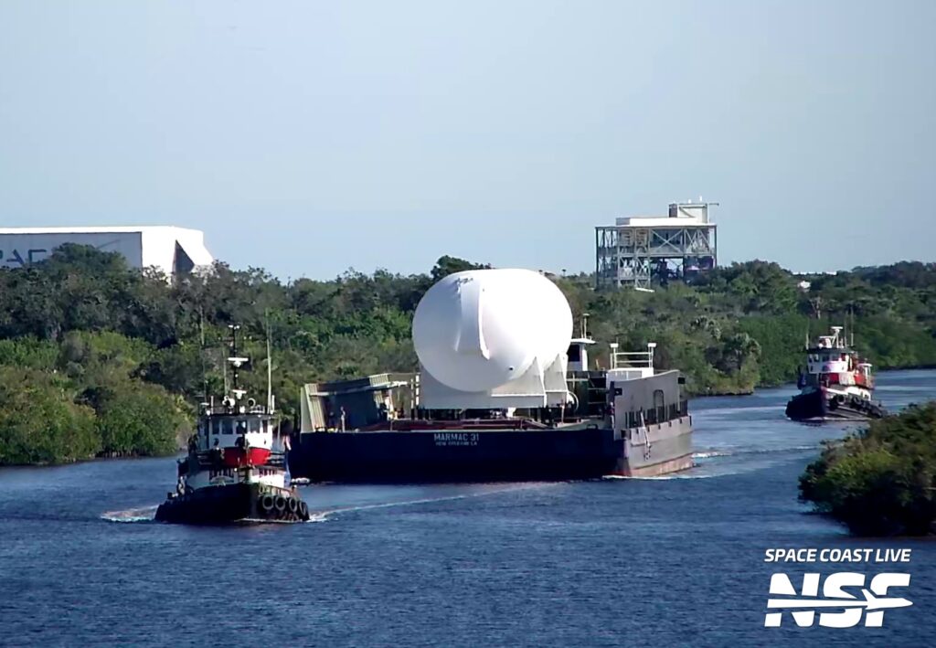 SpaceX successfully tests transport barge for Starship logistics expansion