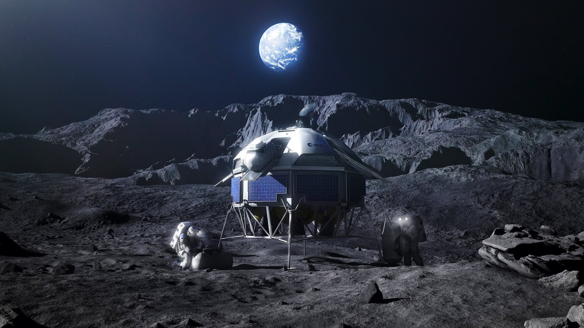 To Study the Moon's Ancient Ice, We First Have to Pollute It