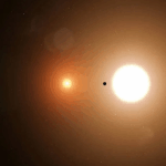 Why Are Tatooine Planets Rare? Blame General Relativity