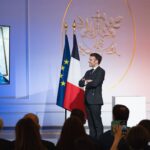 A presidential greeting ahead of Sophie Adenot's first spaceflight