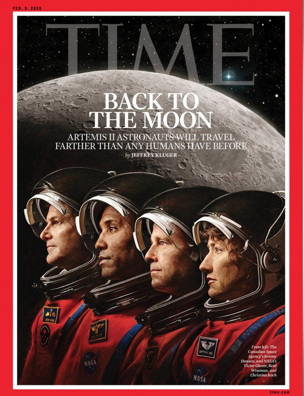 'Back to the Moon': Time magazine salutes Artemis 2 astronauts in special commemorative cover issue