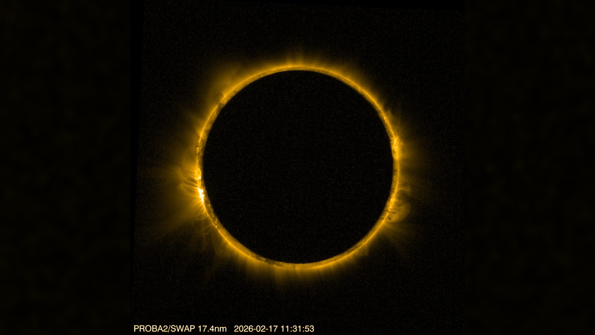 Blazing 'ring of fire' eclipse seen from space | Space photo of the day for Feb. 20, 2026