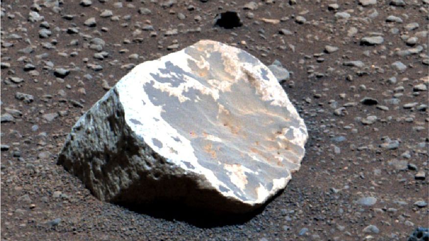 Bleached Martian rocks offer fresh evidence of a wetter and warmer Mars: 'But where did they come from?