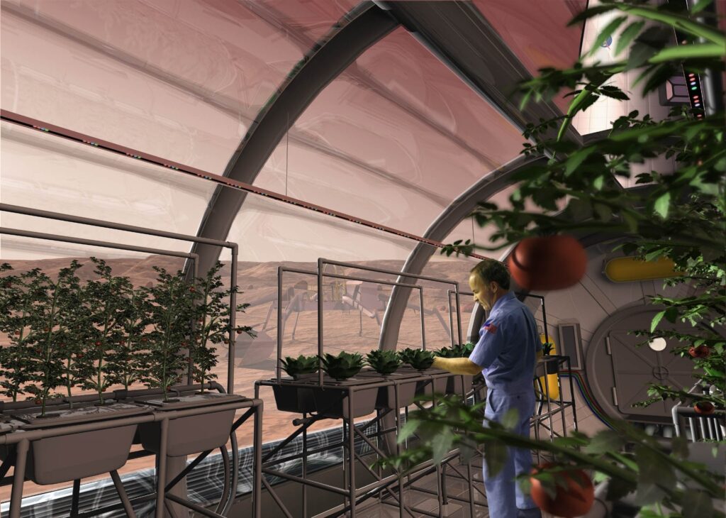 Growing Future Meals in Space Will Require Human Waste