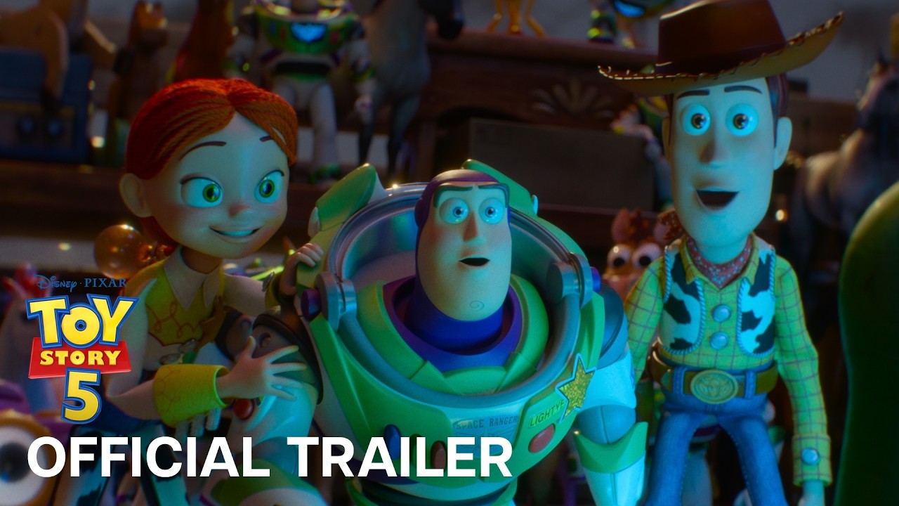 It's toys vs technology in the 1st 'Toy Story 5' trailer, and the toys have an army of Buzz Lightyears