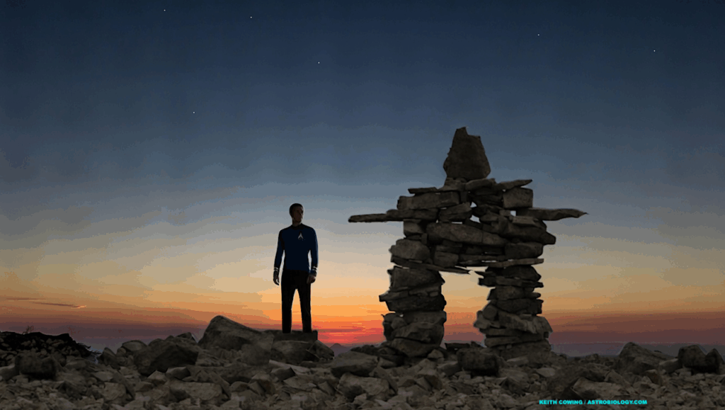 Keith Cowing’s Devon Island Journal 20 July 2003: Arctic Memorials and Starship Yearnings