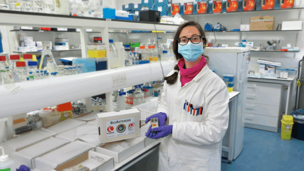 Microbes Harvest Metals From Meteorites Aboard The International Space Station