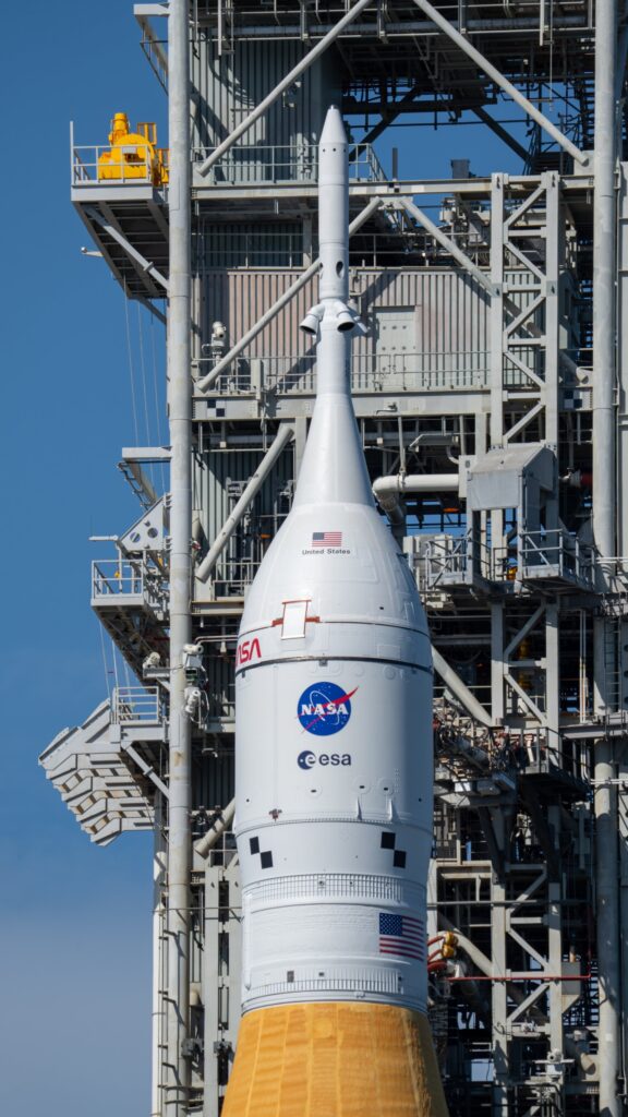NASA's Artemis II Spacecraft on the Launch Pad