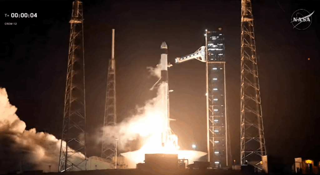 NASA’s SpaceX Crew-12 Launches to International Space Station