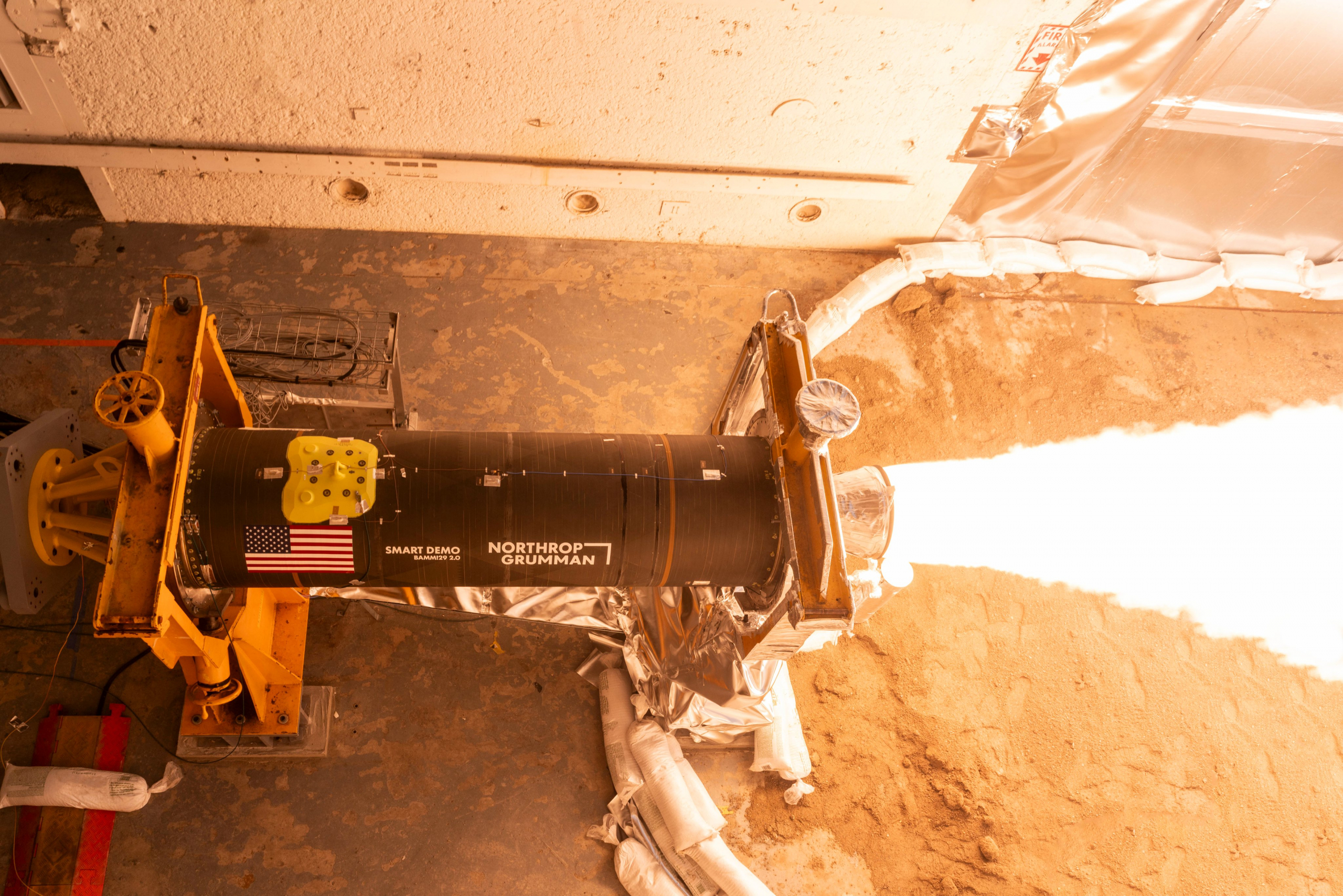 Northrop Grumman Achieves Milestone in Rapid Development with Successful Test of New Bombardment Missile Motor