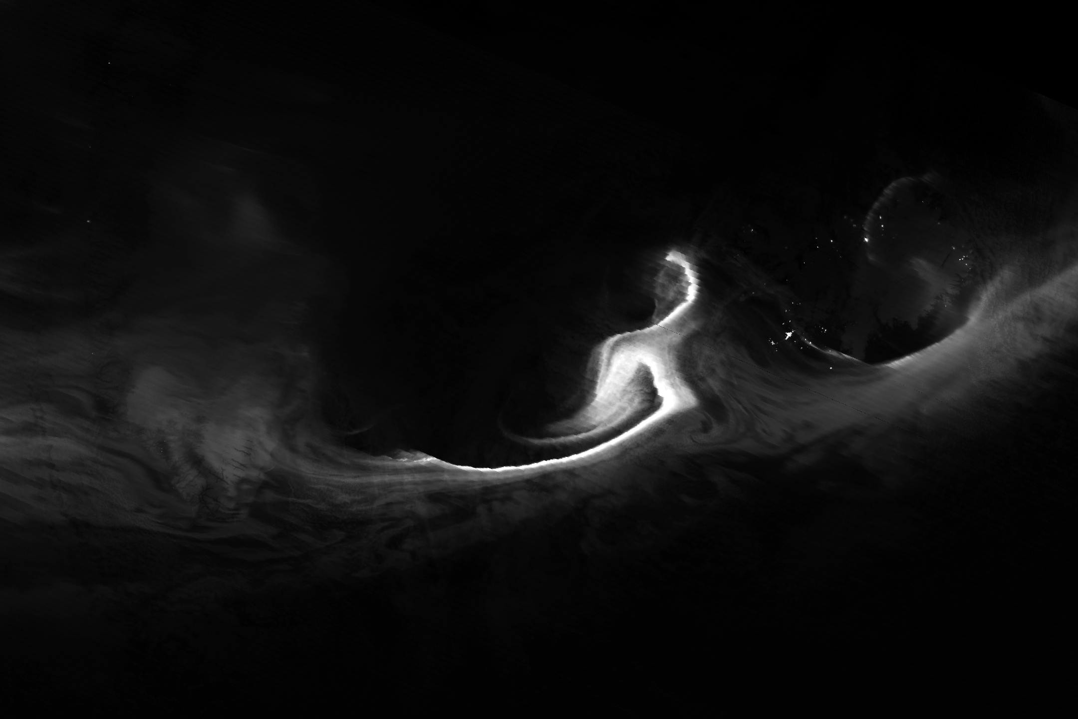 Satellite spies northern lights over Iceland and Canada | Space photo of the day for Feb. 23, 2026