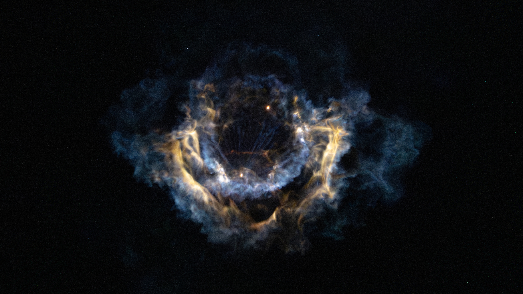 SpaceX Falcon 9 rocket plume blossoms over Florida | Space photo of the day for Feb. 18, 2026