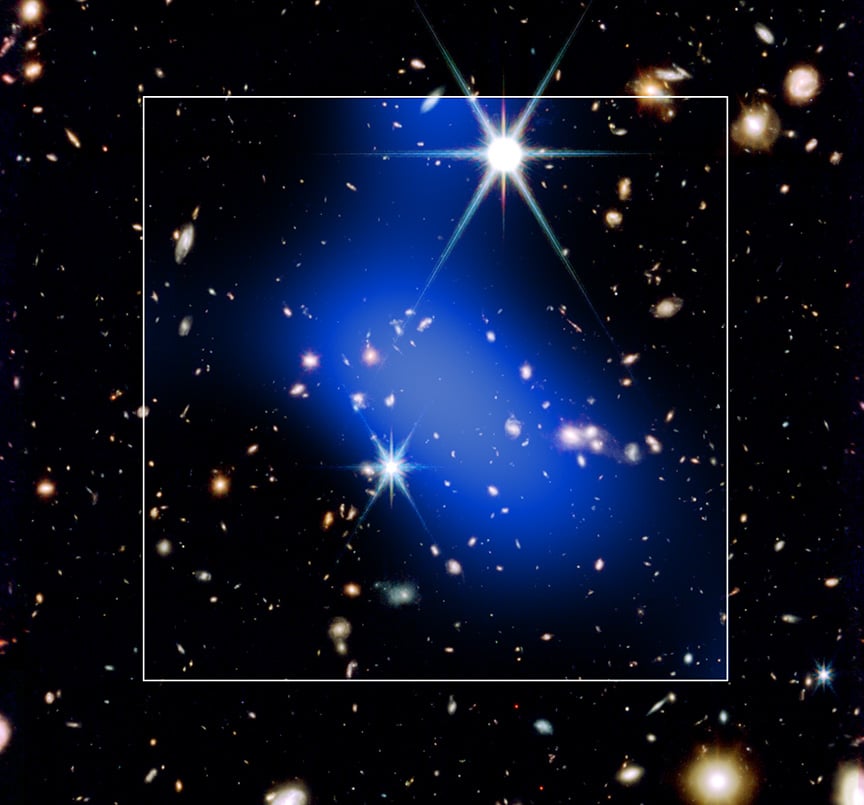 The Galaxy Cluster That Grew Up Too Fast