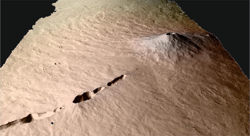 The most recent volcanoes on Mars were surprisingly active