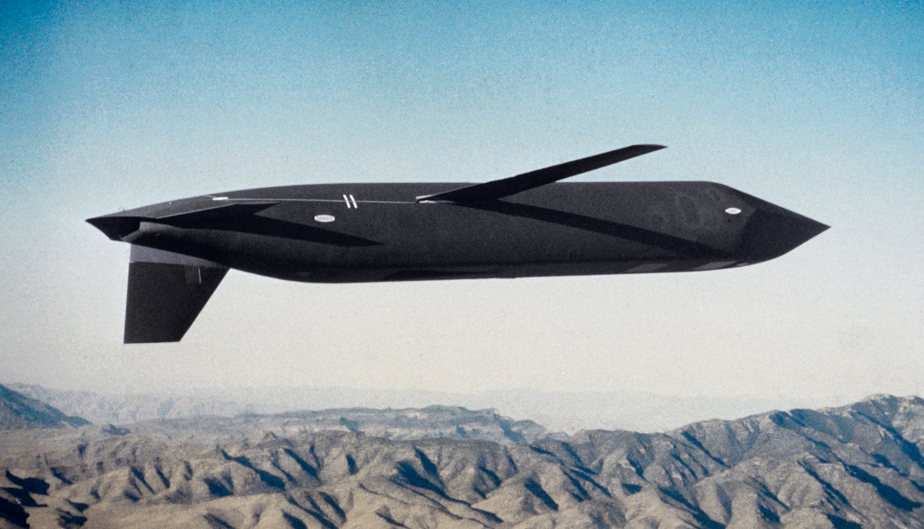 The US Air Force's latest X-plane looks like a missile  —  that shoots other missiles