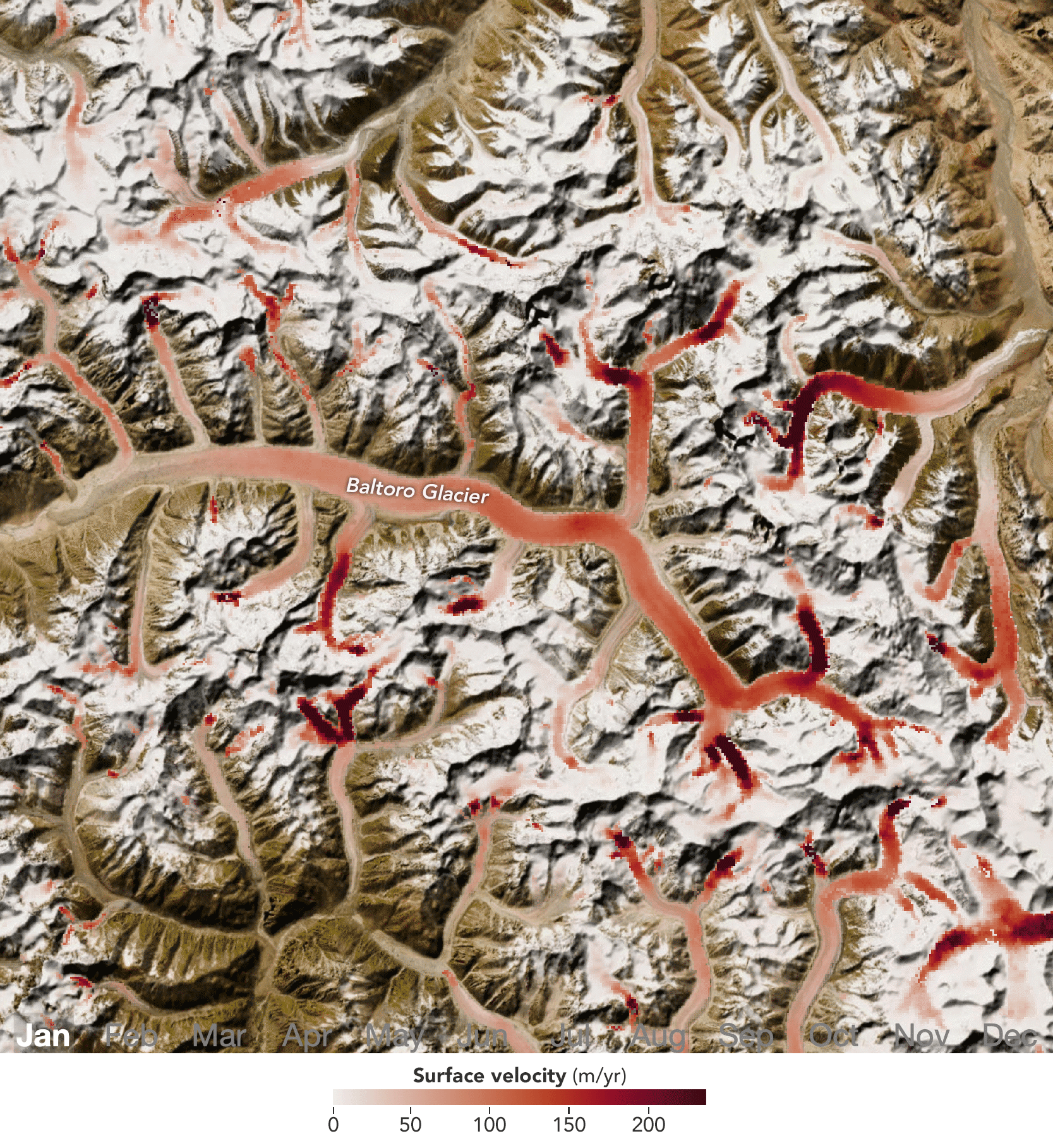 Tracking Glacial Change with Landsat and Radar 
