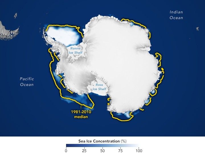 Arctic Winter Sea Ice Ties Record Low, NASA, NSIDC Scientists Find