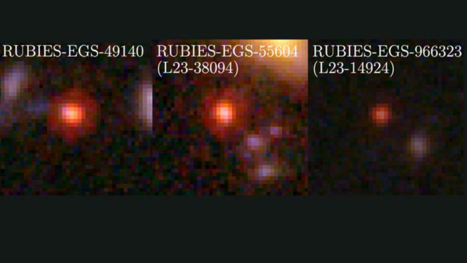 Are mysterious 'Little Red Dots' discovered by the James Webb Space Telescope actually baby galaxies under construction?