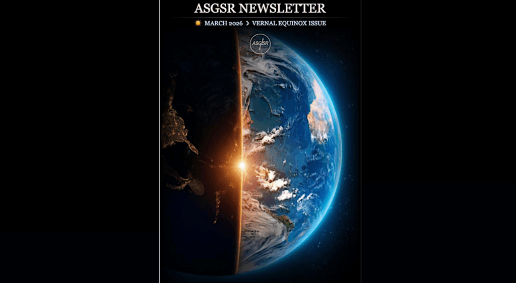 ASGSR Newsletter – March 2026
