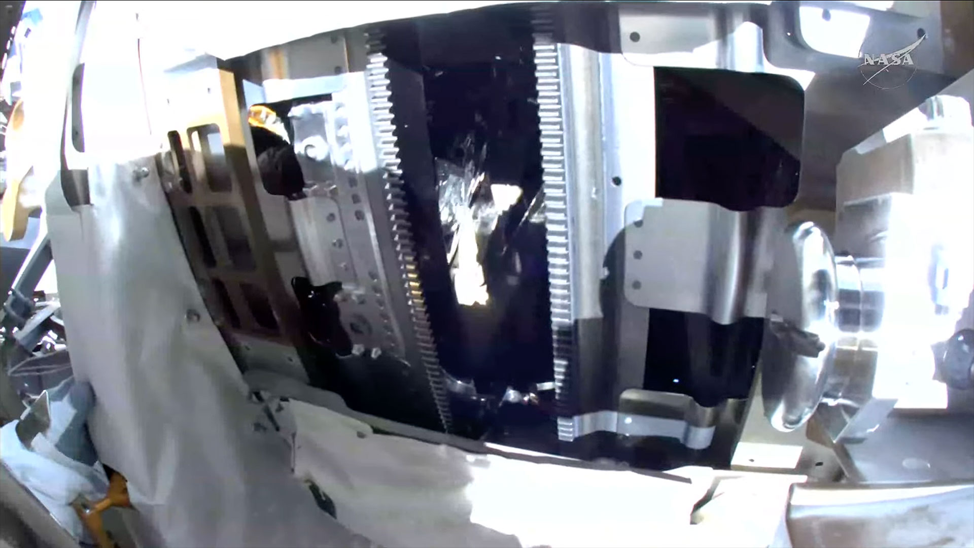 Astronauts complete prep for new ISS solar array on 1st NASA spacewalk in 10 months