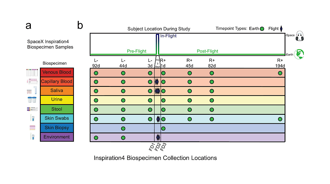 Collection of Biospecimens From The Inspiration4 Mission Establishes The Standards For The Space Omics And Medical Atlas (SOMA)