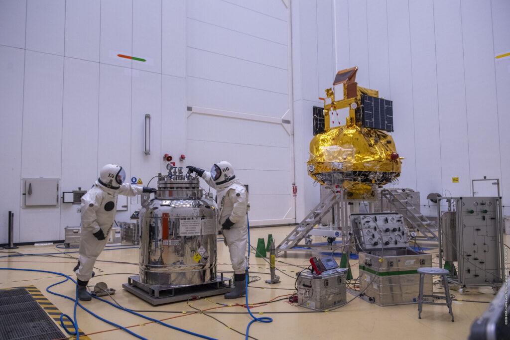 European-Chinese Smile mission set for launch after successful spacecraft fuelling