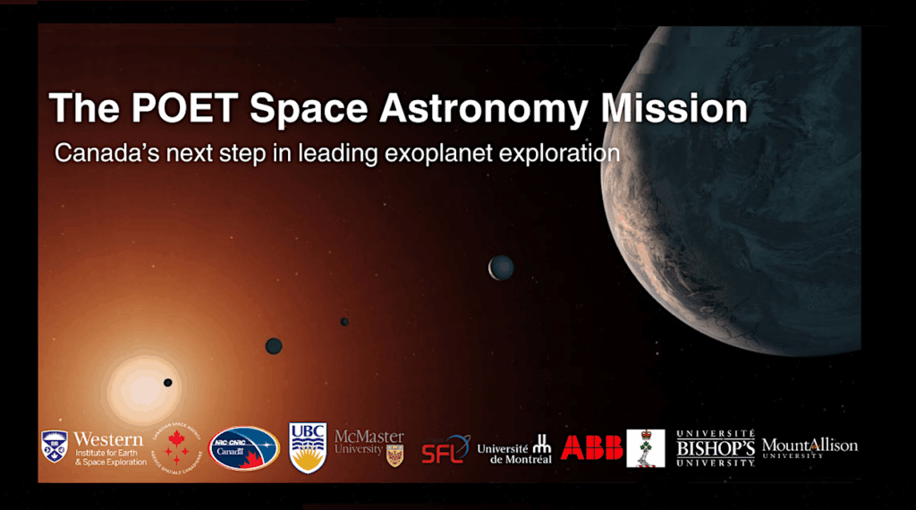 Exoplanet Search and Characterization with the Proposed POET Canadian Space Mission