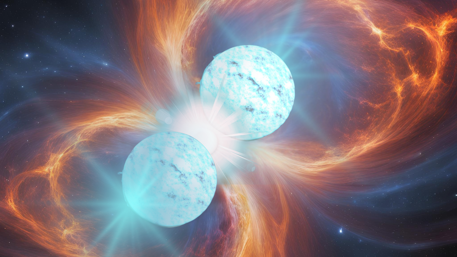 Hubble and NASA space telescopes track 'game-changing' gamma-ray burst back to neutron star collision in 'forbidden' region of the universe