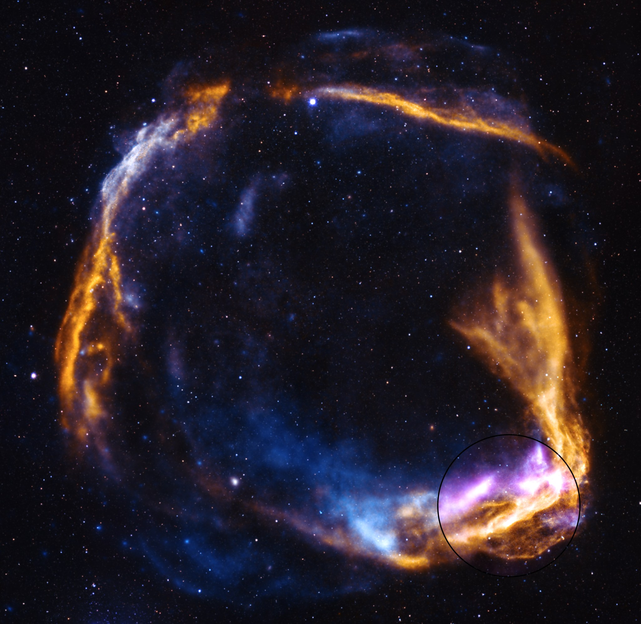 NASA X-Ray Mission Gets Fresh Look at 2,000-Year-Old Supernova