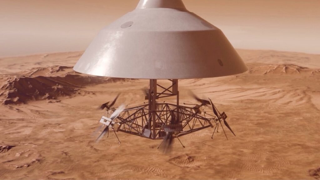 NASA's '1st nuclear powered interplanetary spacecraft' will send Skyfall helicopters to Mars in 2028