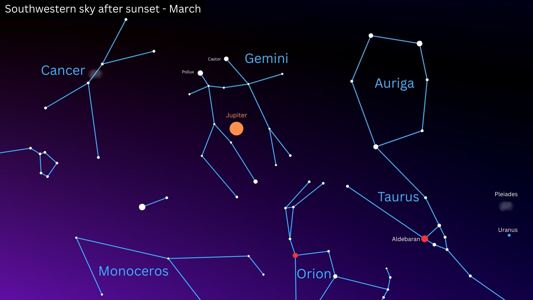 New moon of March 2026 brings stunning views of Jupiter, Venus, zodiacal light and more