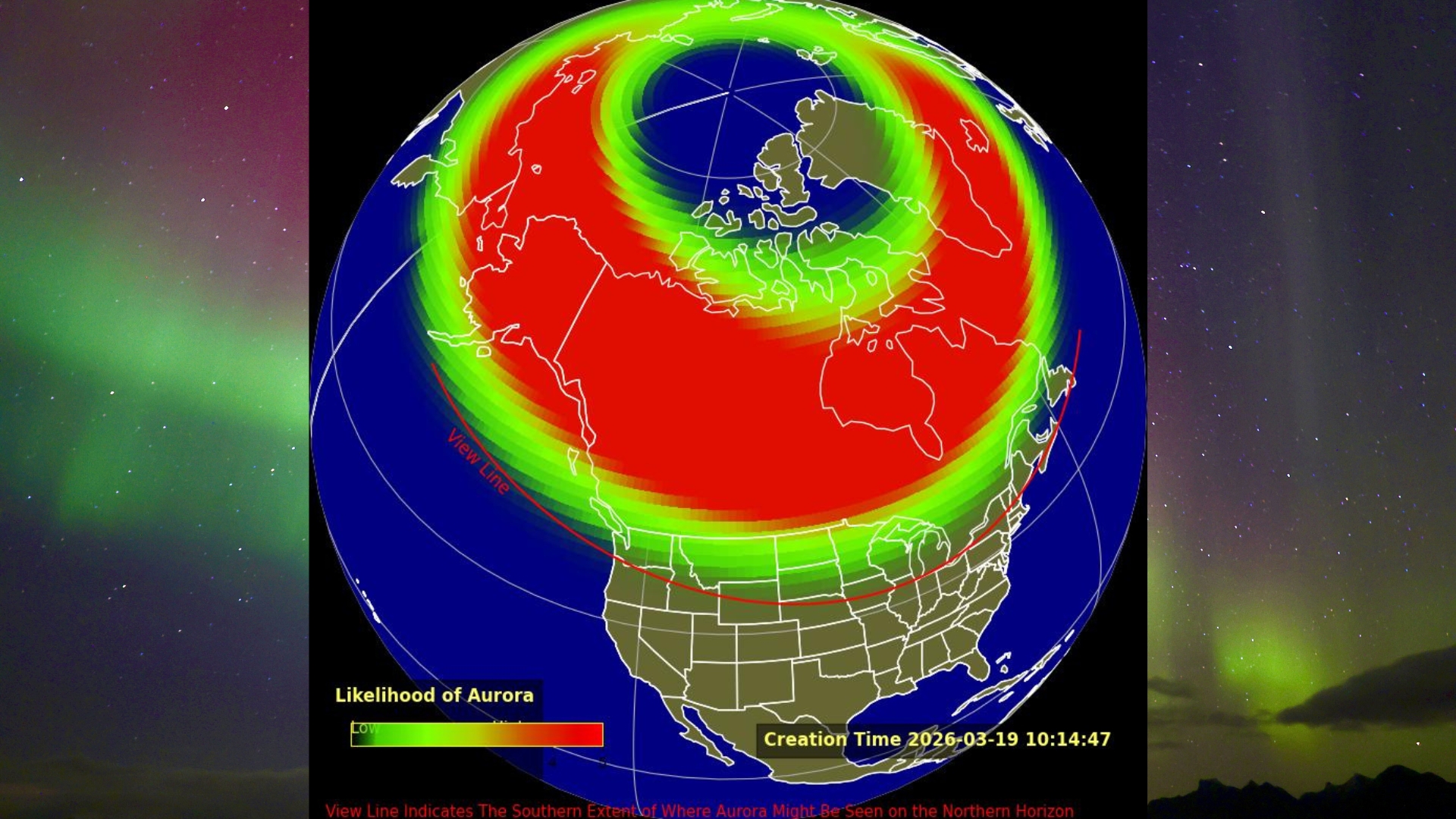 Northern lights may be visible in 18 states March 19