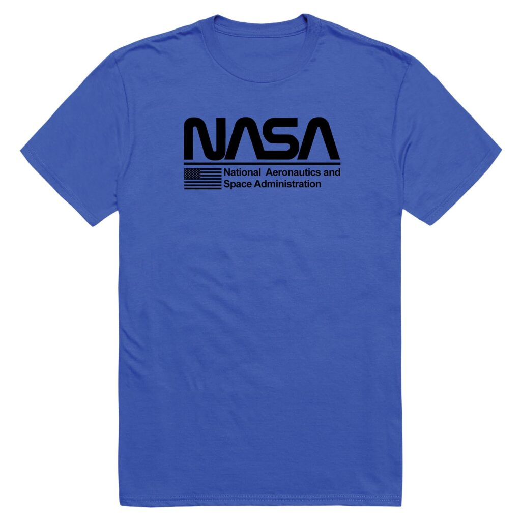 Rapiddominance Unisex Adult Basic Military T's NASA 3