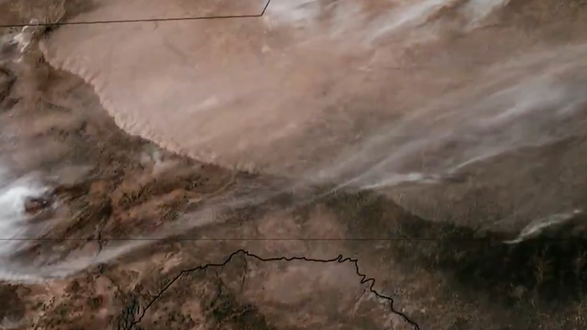 Satellite watches wall of dust roll through Texas | Space photo of the day for March 17, 2026