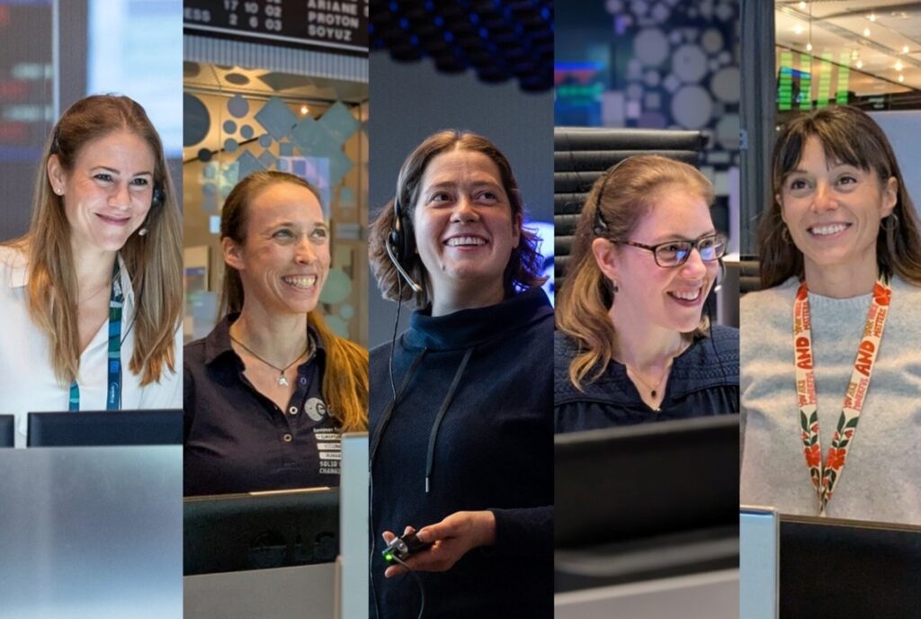 "She flies satellites. One day, I can too."