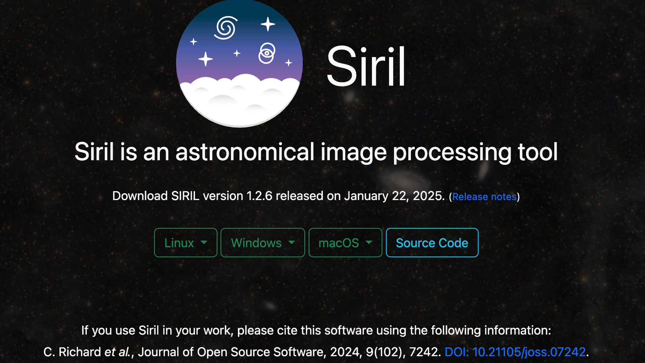 Siril astrophotography software review
