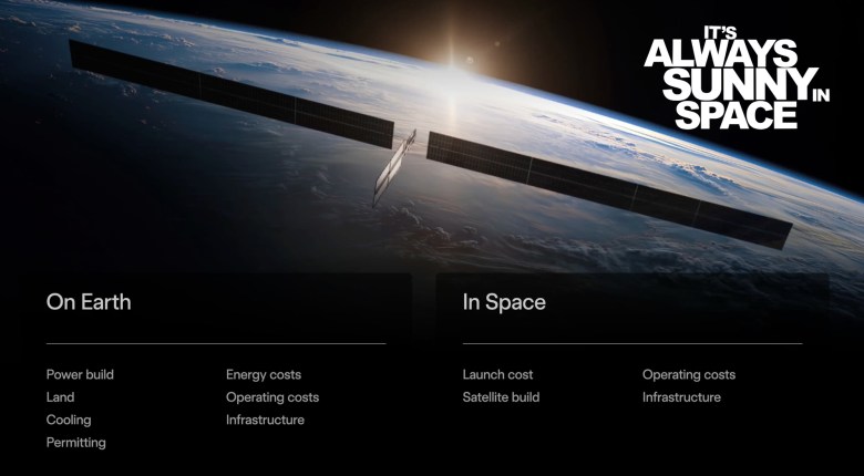 SpaceX offers details on orbital data center satellites