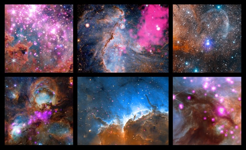 To Celebrate the Coming of Spring, NASA Releases Images of "Blossaming" Stellar Nurseries