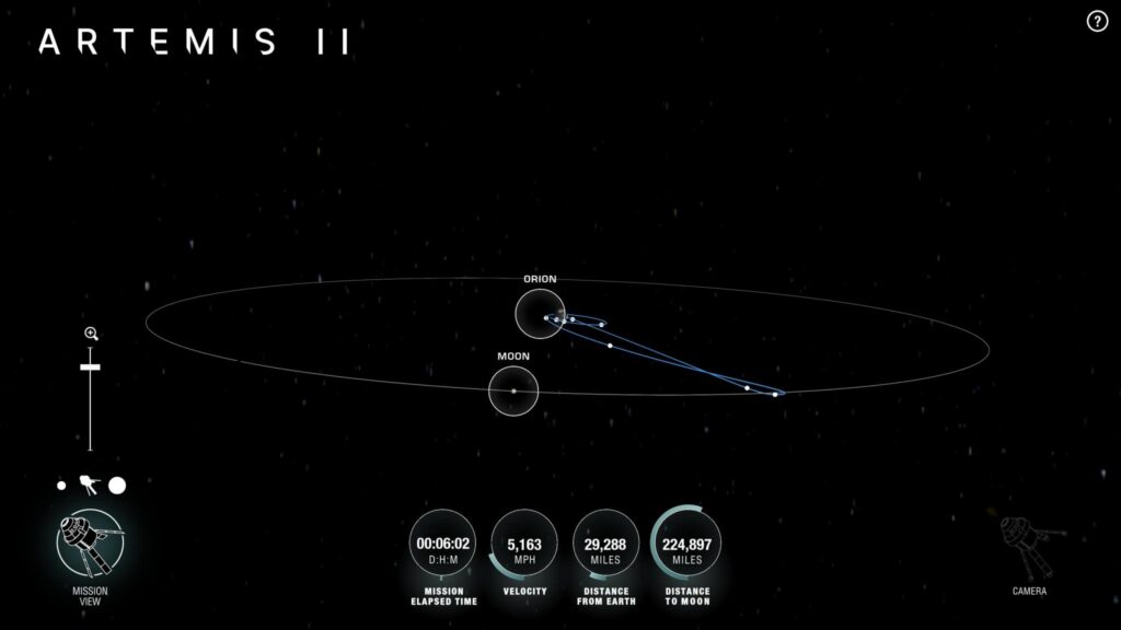 Track NASA’s Artemis II Mission in Real Time