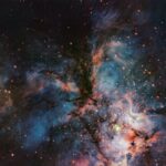 VLT Image Captures a "Cosmic Hawk" Spanning its Wings.