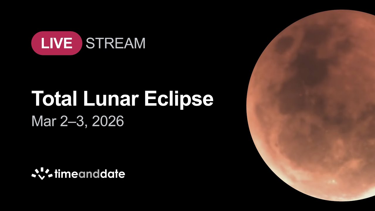Watch the 'blood moon' total lunar eclipse on March 3 with these free livestreams