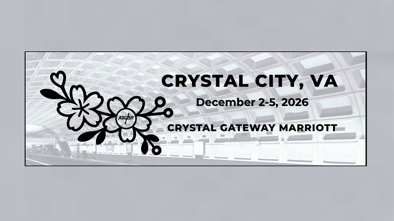 2026 American Society for Gravitational and Space Research Annual Conference Call for Abstract Reviewers