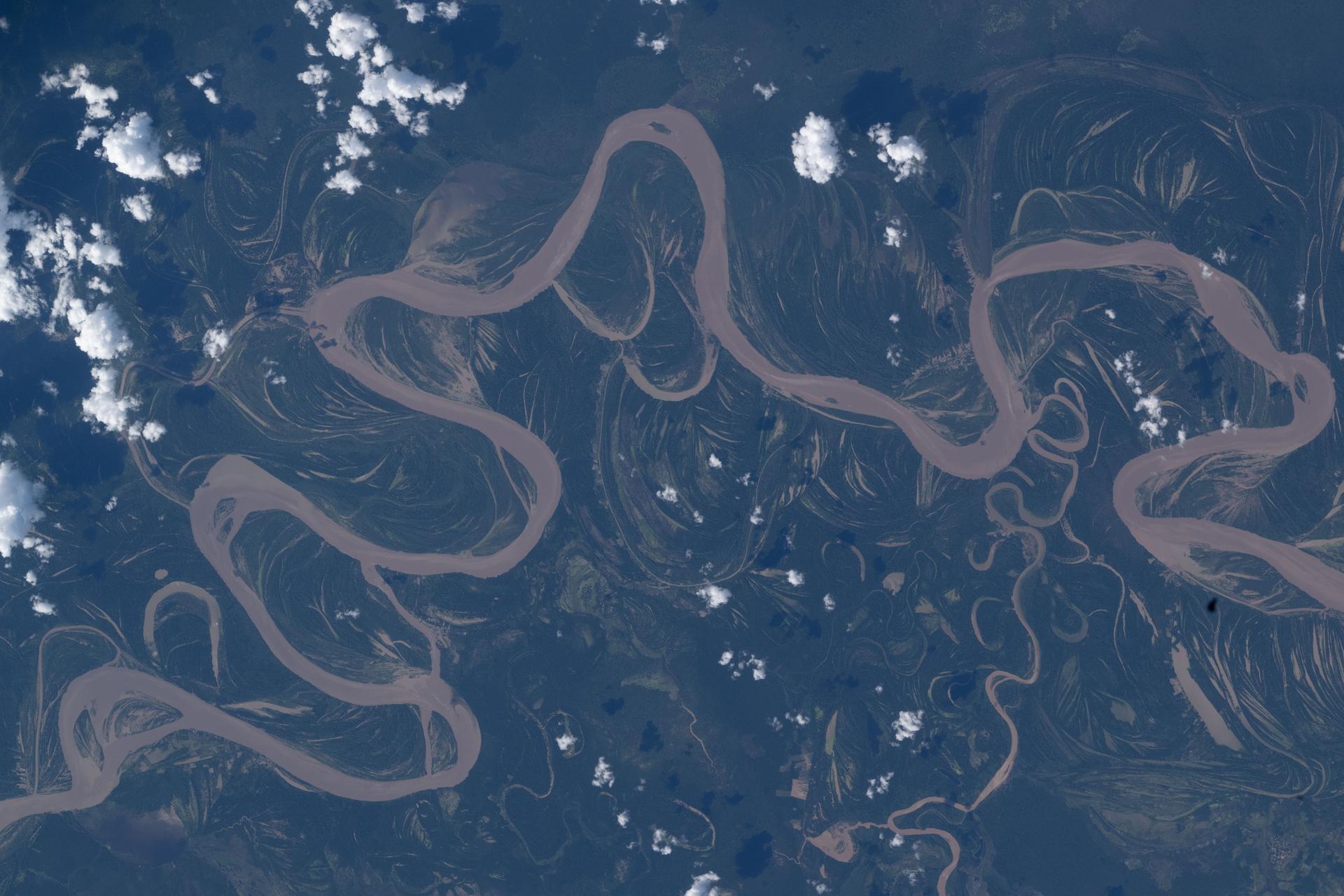 An Amazon rainforest river from space | Space photo of the day for April 30, 2026