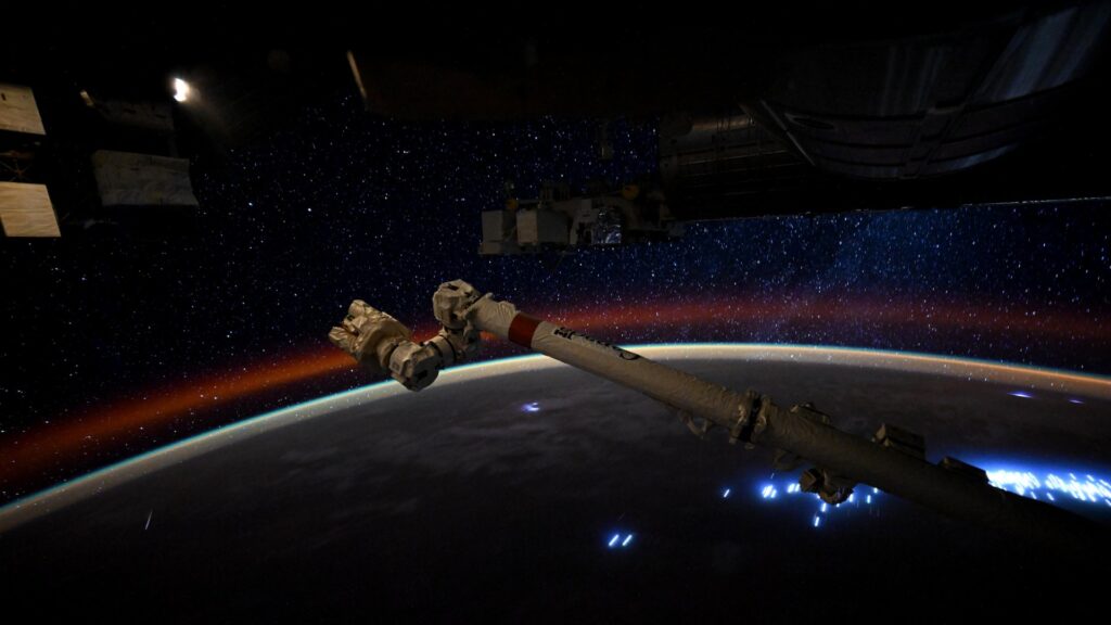 Astronauts photograph Lyrid meteor shower from ISS | Space photo of the day for April 21, 2026